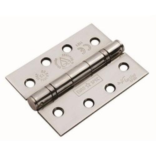 BUTT HINGE BALL BEARING STAINLESS BRASS 100MM SINGLE