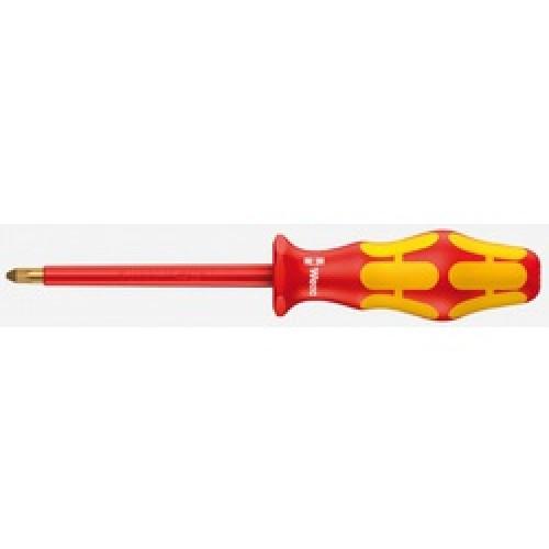 PH 2 100MM VDE SCREWDRIVER KRAFTFORM PLUS 006154 WERA