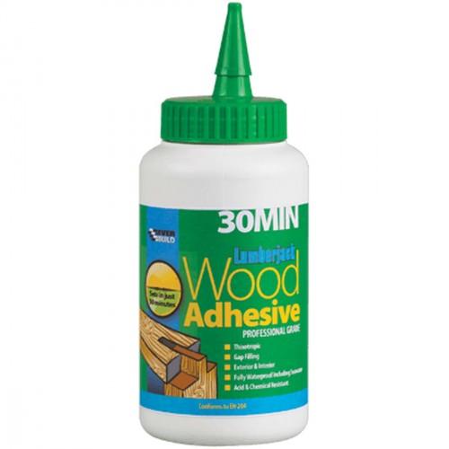 ADHESIVE FOR WOOD GEL 30 MIN POLYURETHANE 750G EVERBUILD