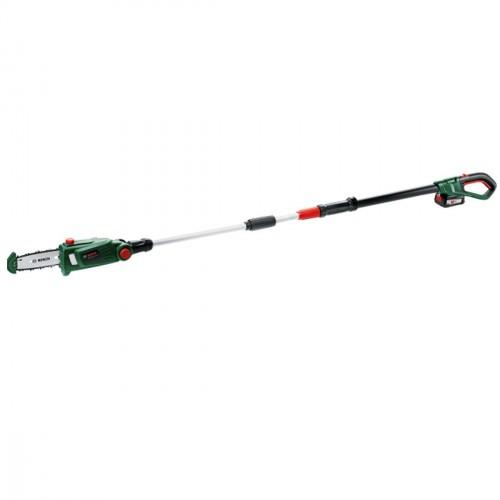 CHAIN POLE SAW 18V TELESCOPIC 2.6M 15CM CUT 1 BATTERY BOSCH