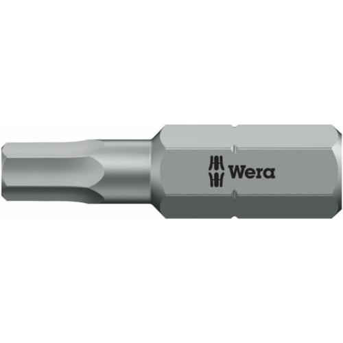 4MM HEX PLUS 25MM Z SCREWDRIVER BIT 056320 WERA