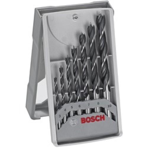 DRILL SET WOOD 7PC 3 TO 10MM 2607017034 BOSCH