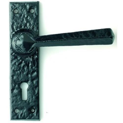 MORTICE LATCH FURNITURE ANTIQUE BLACK 2445 KIRKPATRICK