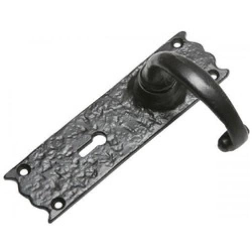 MORTICE LOCK FURNITURE ANTIQUE BLACK 2451 KIRKPATRICK