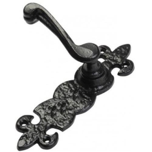 MORTICE LATCH FURNITURE ANTIQUE BLACK 2450 KIRKPATRICK