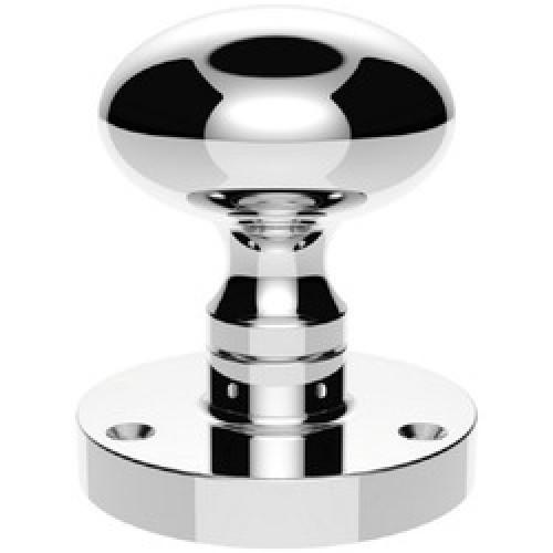 DOOR KNOB MORTICE MUSHROOM 52MM CHROME M35CP