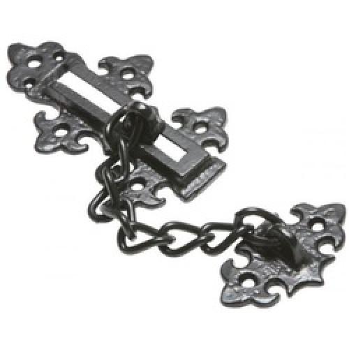 DOOR SECURITY CHAIN ANTIQUE BLACK 2967 KIRKPATRICK