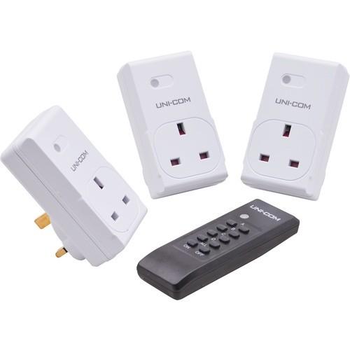 REMOTE CONTROL TRIPLE PACK UNI-COM