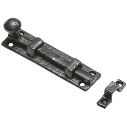 DOOR BOLT STRAIGHT ANTIQUE BLACK 110MM LF5530A