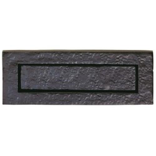 LETTER PLATE ANTIQUE BLACK LF5524 265 X 90MM