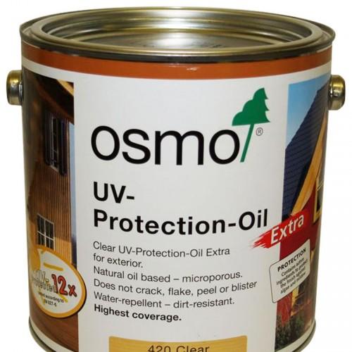 UV PROTECTION OIL CLEAR SATIN 2.5 LITRE 420 EXTRA OSMO