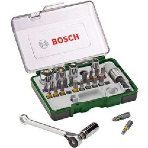 MINI RATCHET SET 27PC 2607017160 BOSCH