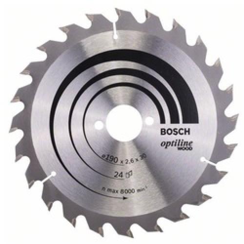 CIRCULAR SAW BLADE 190 X 24T X 30B 2608640615 BOSCH