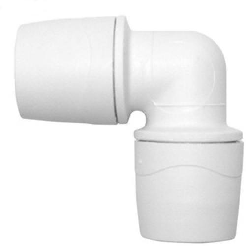 ELBOW 22MM WHITE MAX122 POLYMAX