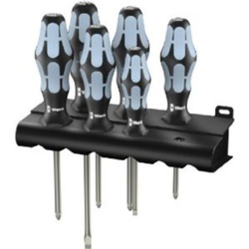 KRAFTFORM+ SCREWDRIVER SET STAINLESS SL/PH/PZ 032063 WERA