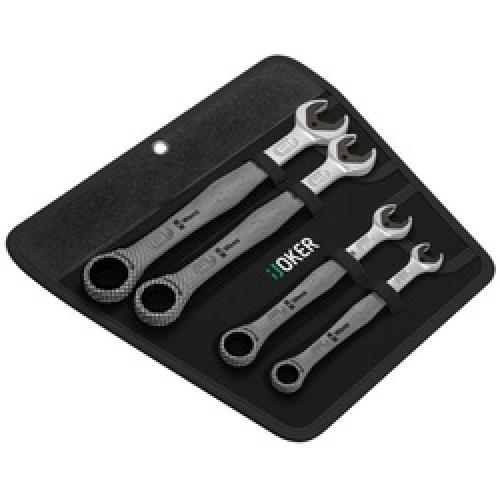 COMBINATION RATCHET SPANNER SET JOKER 4 PIECE 073290 WERA