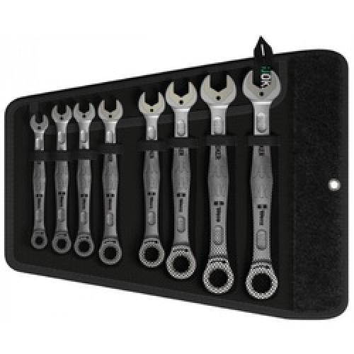 COMBINATION RATCHET SPANNER SET JOKER AF 8PC 020012 WERA