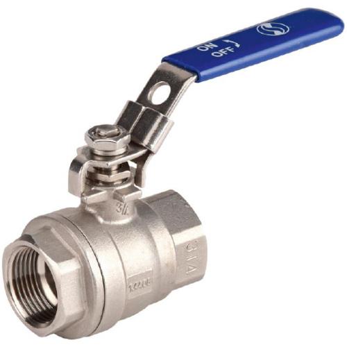 STAINLESS LOCKABLE LEVER BALL VALVE FULL BORE 3/4 BSP