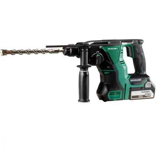 18V SDS HAMMER DRILL 2X5AH LI 3MODE BRUSHLESS DH18DBL HIKOKI