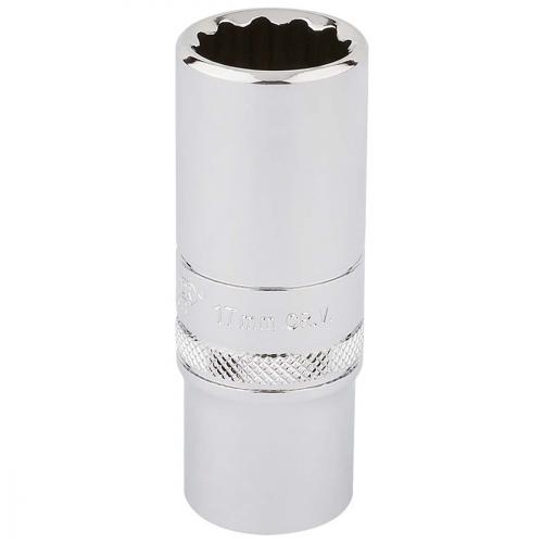 3/8 SQUARE DRIVE DEEP SOCKET 17MM DT-MM/B 33013 DRAPER