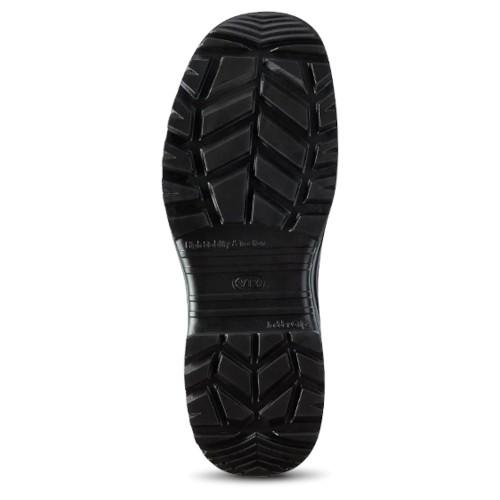 SAFETY BOOT SIZE 7 BLACK HIGH LEG WATERPROOF V1750 DEFENDER