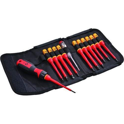 VDE SCREWDRIVER SET 13 PIECE QUICK CHANGE FAITHFULL