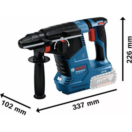 18V SDS HAMMER DRILL BODY ONLY LI BRUSHLESS GBH18V-24C BOSCH