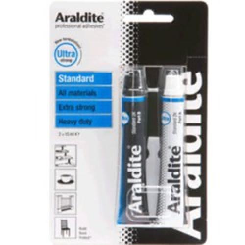 ADHESIVE STANDARD EPOXY 2 X 15ML TUBE ARALDITE