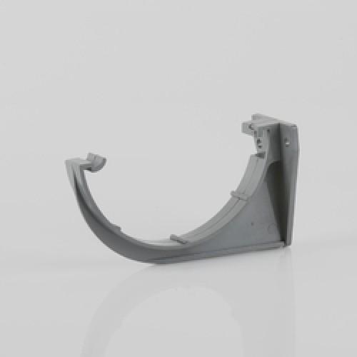 GUTTER FASCIA BRACKET PVC HR 112MM GREY BR043G