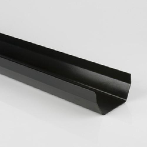 GUTTER RECT 114MM 4M BLACK BR052B BRETT