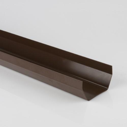 GUTTER RECT 114MM 2M BROWN BR051BR BRETT