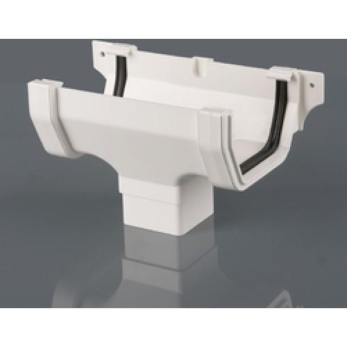 RUNNING OUTLET RECT 114MM WHITE BR055W BRETT