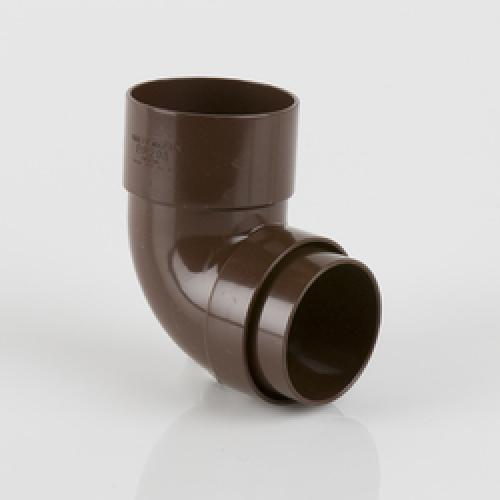 DOWNPIPE BEND 92DEG 68MM BROWN BR208BR BRETT