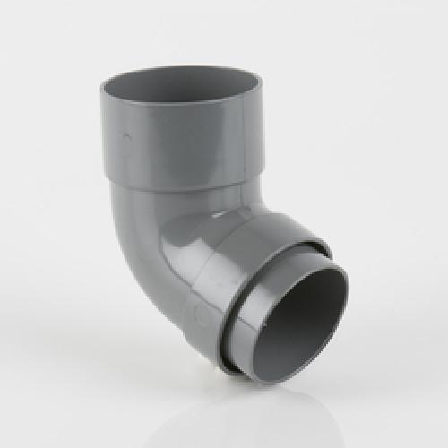 DOWNPIPE BEND 112DEG 68MM GREY BR209G BRETT