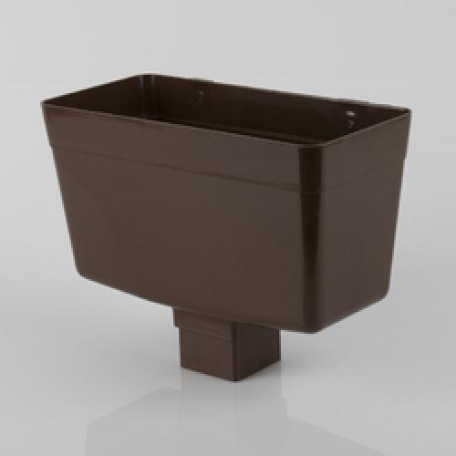 SQUARE PIPE HOPPER HEAD 65MM BROWN BR311BR BRETT