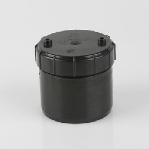 SOIL ACCESS CAP 110MM BLACK BS431B BRETT