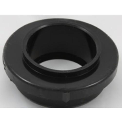 SOLVENT WELD WASTE BOSS ADAPTOR 50MM BLACK BW9B BRETT