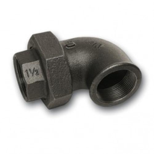 MALL F&F ELBOW UNION BLK 3/4 BSP