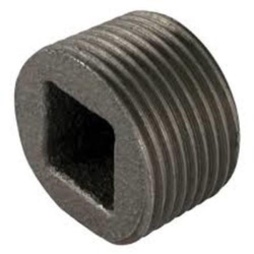 MALL RECESSED HEAD PLUG BLK 1/2 BSP