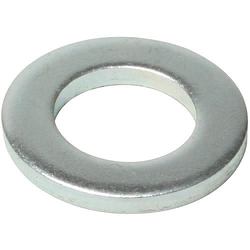 FLAT WASHER BRIGHT STEEL 6MM FORM A HEAVY