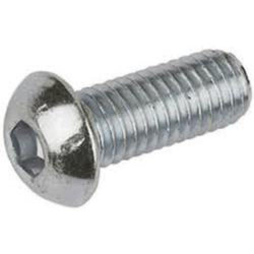 BUTTON HEAD SOCKET SCREW BZP M5 X 10