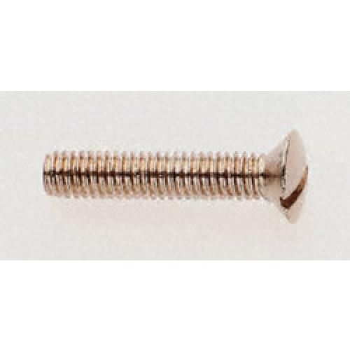 CSK RAISED HEAD MACHINE SCREW SLOTTED BRASS M3.5 X 50