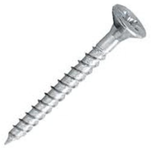 CSK WOODSCREW POZI BZP 6 X 1.1/4