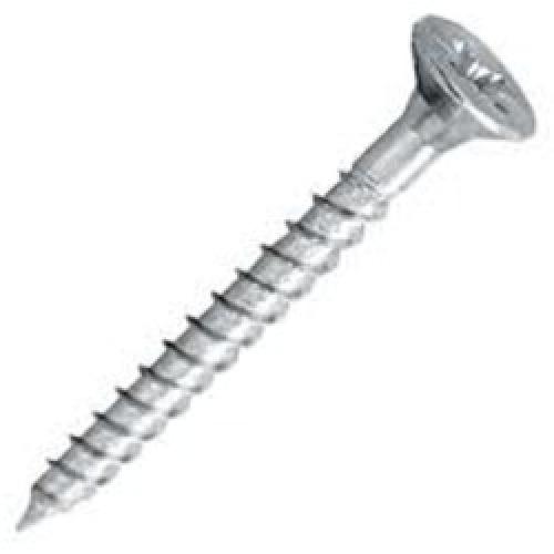 CSK WOODSCREW POZI BZP 10 X 1  