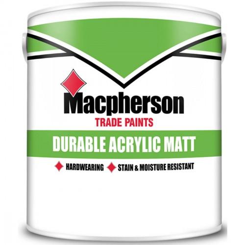 mix EMULSION PAINT DURABLE MATT MAGNOLIA 2.5L MACPHERSON