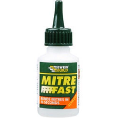 ADHESIVE FOR MITRE JOINTS 50GM MITRE FAST EVERBUILD