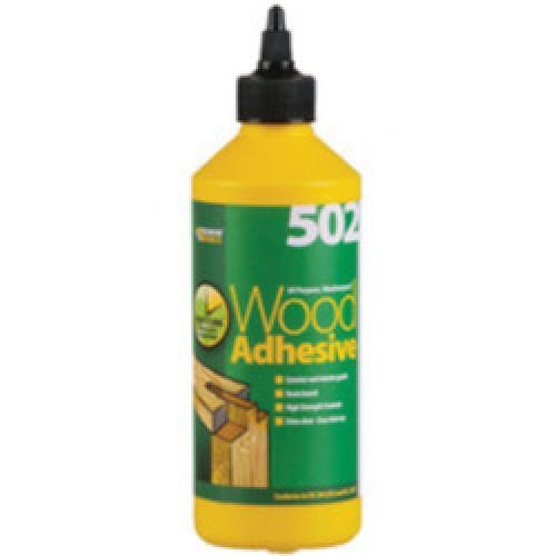 ADHESIVE FOR WOOD ALL PURPOSE WEATHERPRF 250ML 502 EVERBUILD