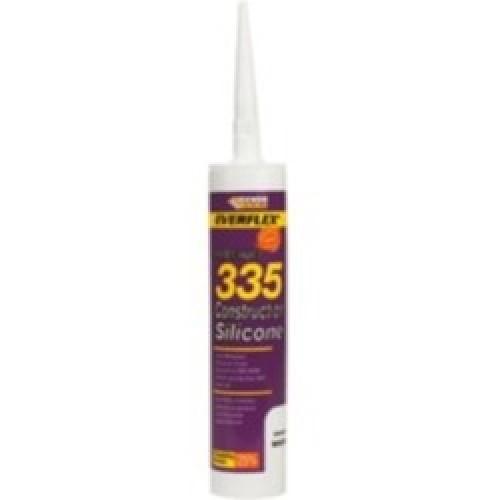 SEALANT SILICONE CONSTRUCTION BLACK 335 EVERBUILD