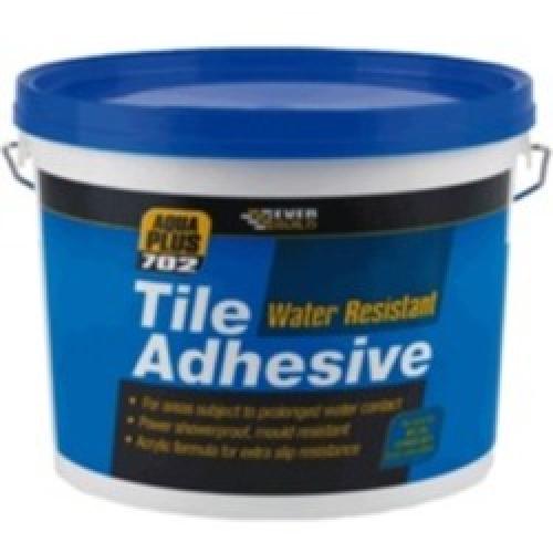 ADHESIVE FOR WALL TILES WATER RESISTANT 7.5KG 702 EVERBUILD