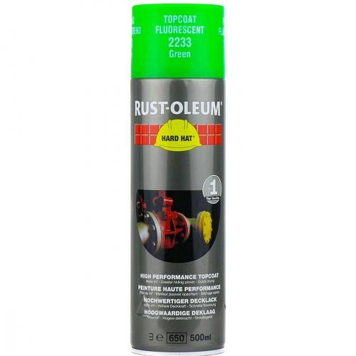 SPRAY PAINT FLUORESCENT GREEN 500 ML 2233 RUSTOLEUM